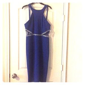 Blue party dress